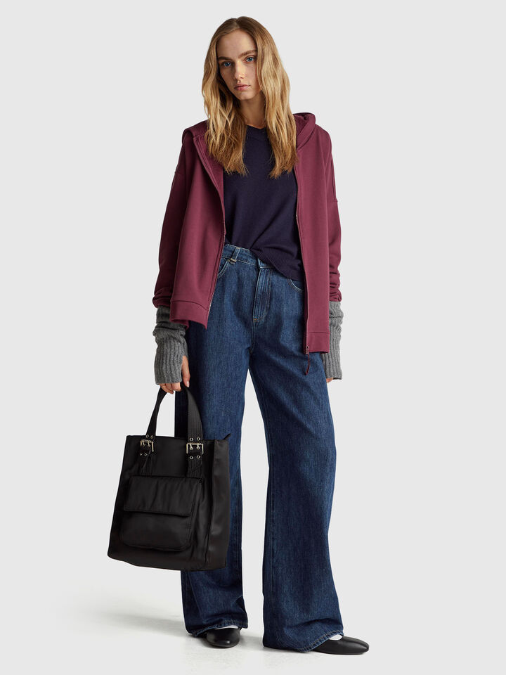V NECK SWEATER L/S Women image number 3